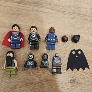 LEGO Super Heroes Minifig Marvel Mandarin Superman Zod Crossbones Nick Fury